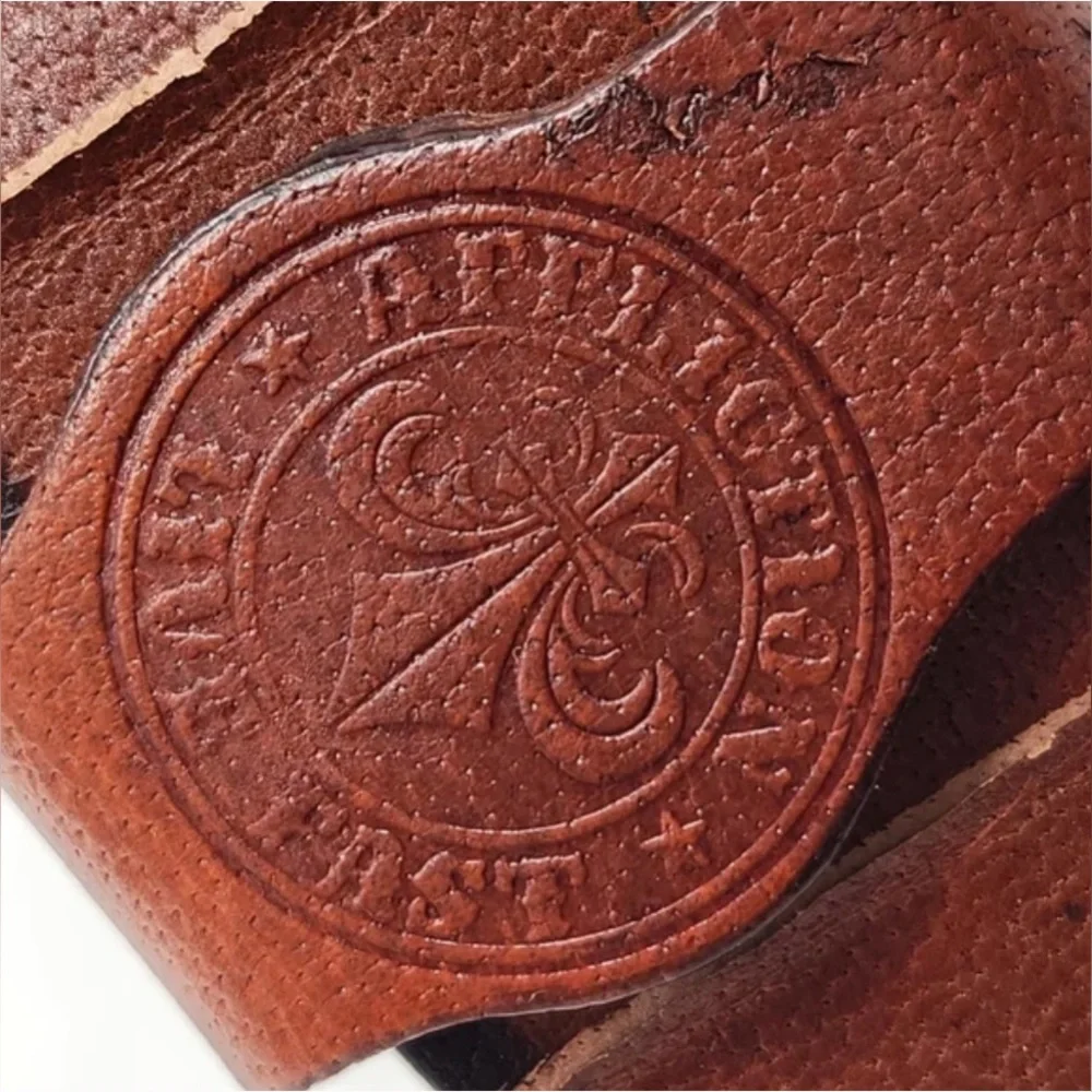 Affliction Smash Leather Belt